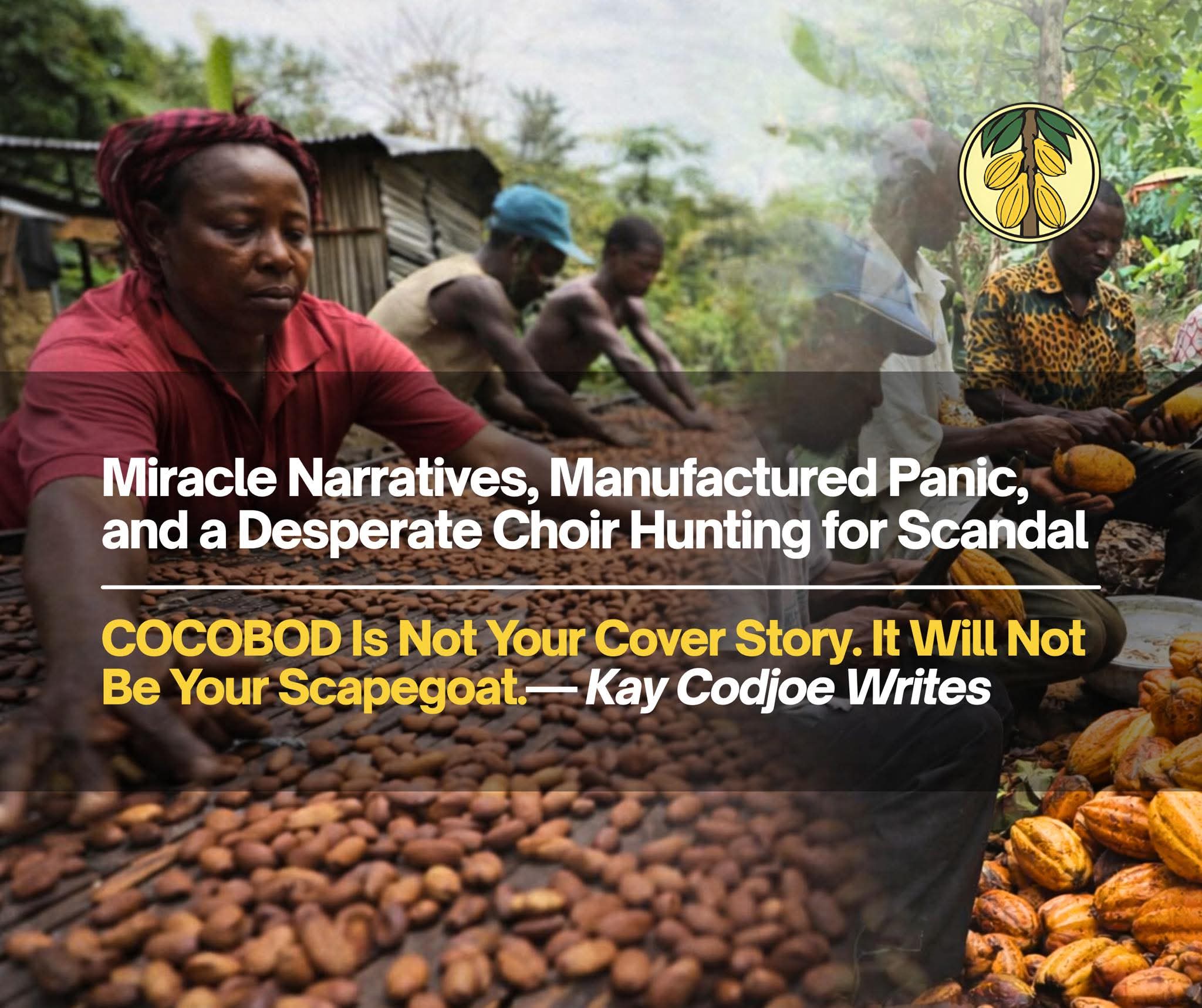 Miracle's Narrative, Manufactured Panic, and A Desperate Political Choir Scavenging for Scandals to Gain Relevance