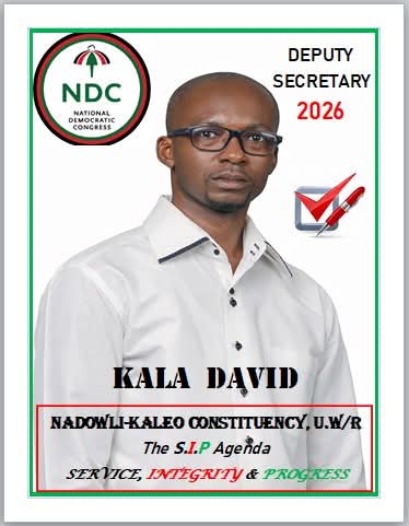 DAVID KALA: A COMMUNICATION MAESTRO AND ORGANISATIONAL ASSET THE NDC NADOWLI-KALEO NEEDS